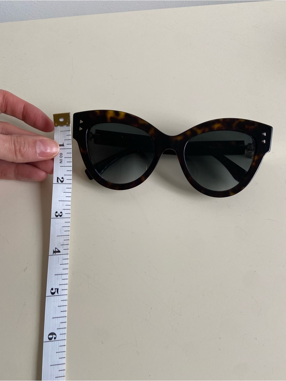 Fendi Brown Tortoise Sunglasses - Picture 10 of 10